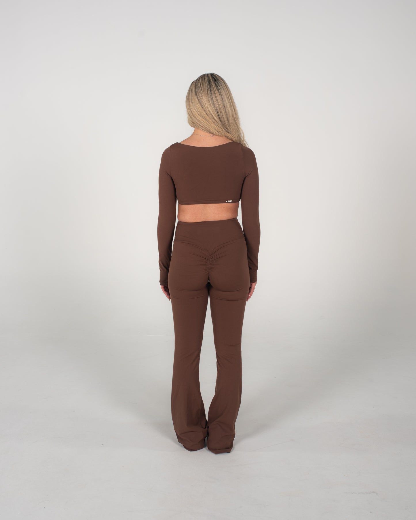 COMFORT FLARE SCRUNCH - BROWN
