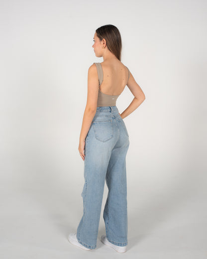 COMFORT X LOUNGE TOP - VANILLA SPICE