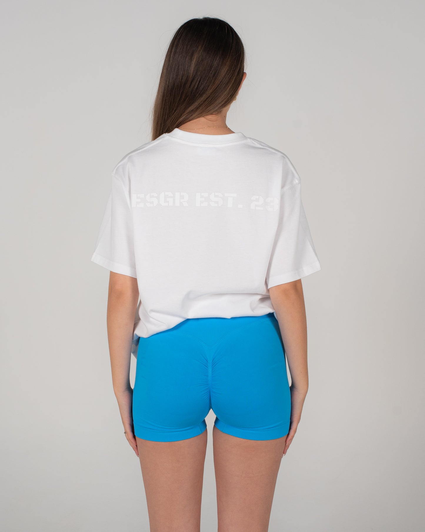 UNISEX PUMP TEE - WHITE